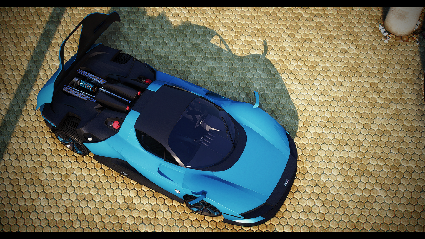 Grotti Turismo XP4 Pack | Addon Sound | 131 Tuning Parts | Liveries | Scratch Made