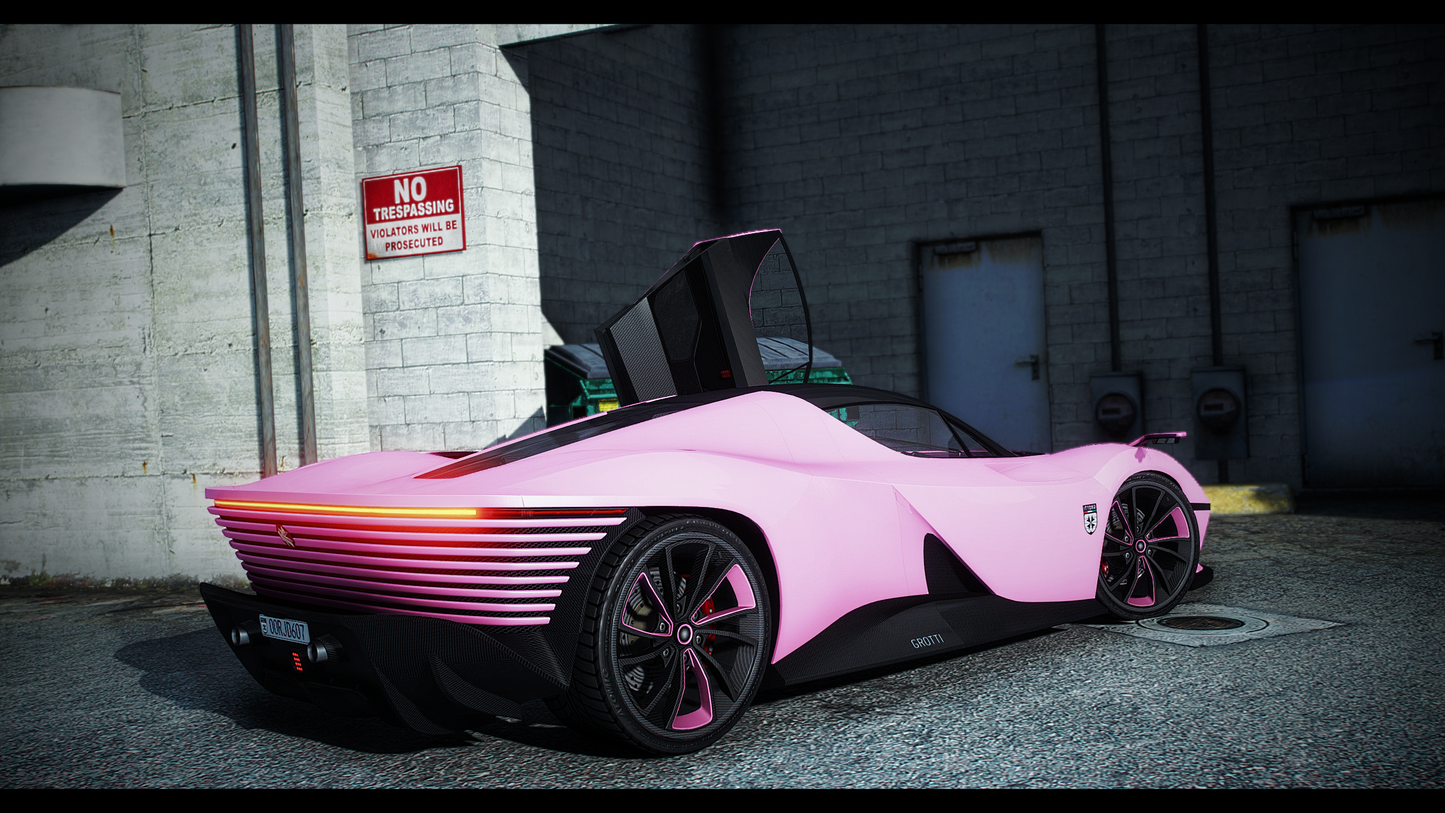 Grotti Turismo XP4 Pack | Addon Sound | 131 Tuning Parts | Liveries | Scratch Made