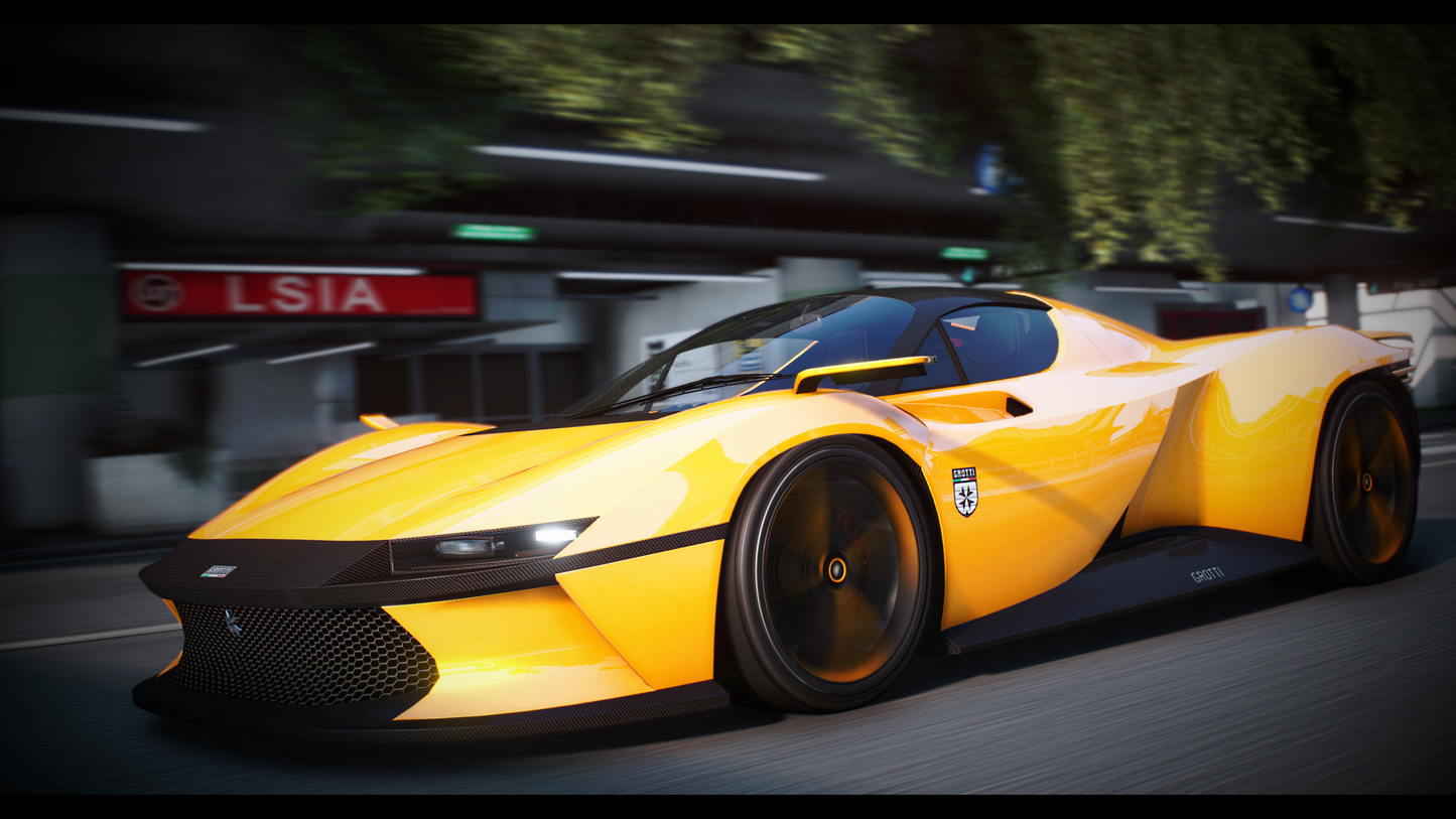 Grotti Turismo XP4 Pack | Addon Sound | 131 Tuning Parts | Liveries | Scratch Made