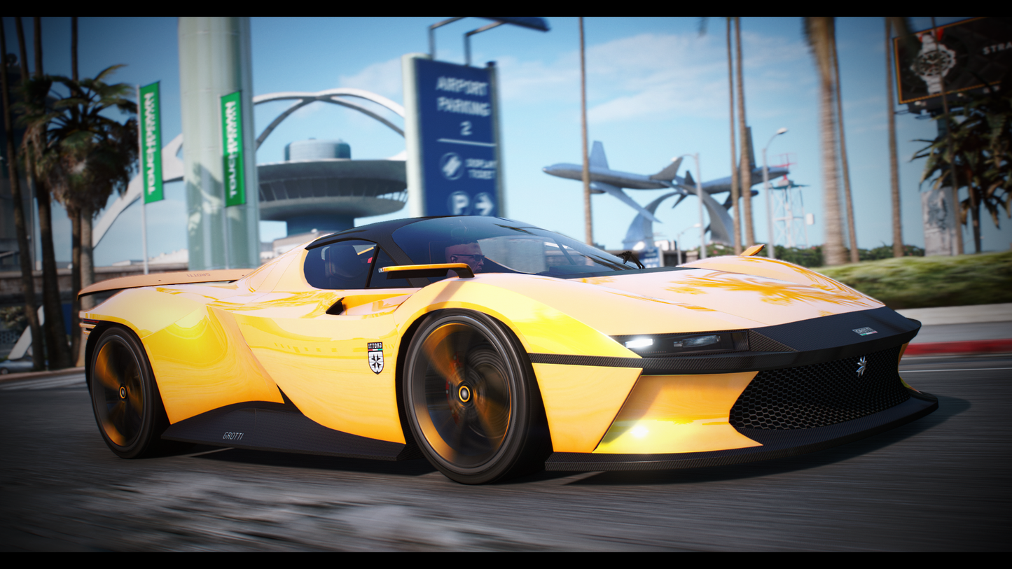 Grotti Turismo XP4 Pack | Addon Sound | 131 Tuning Parts | Liveries | Scratch Made