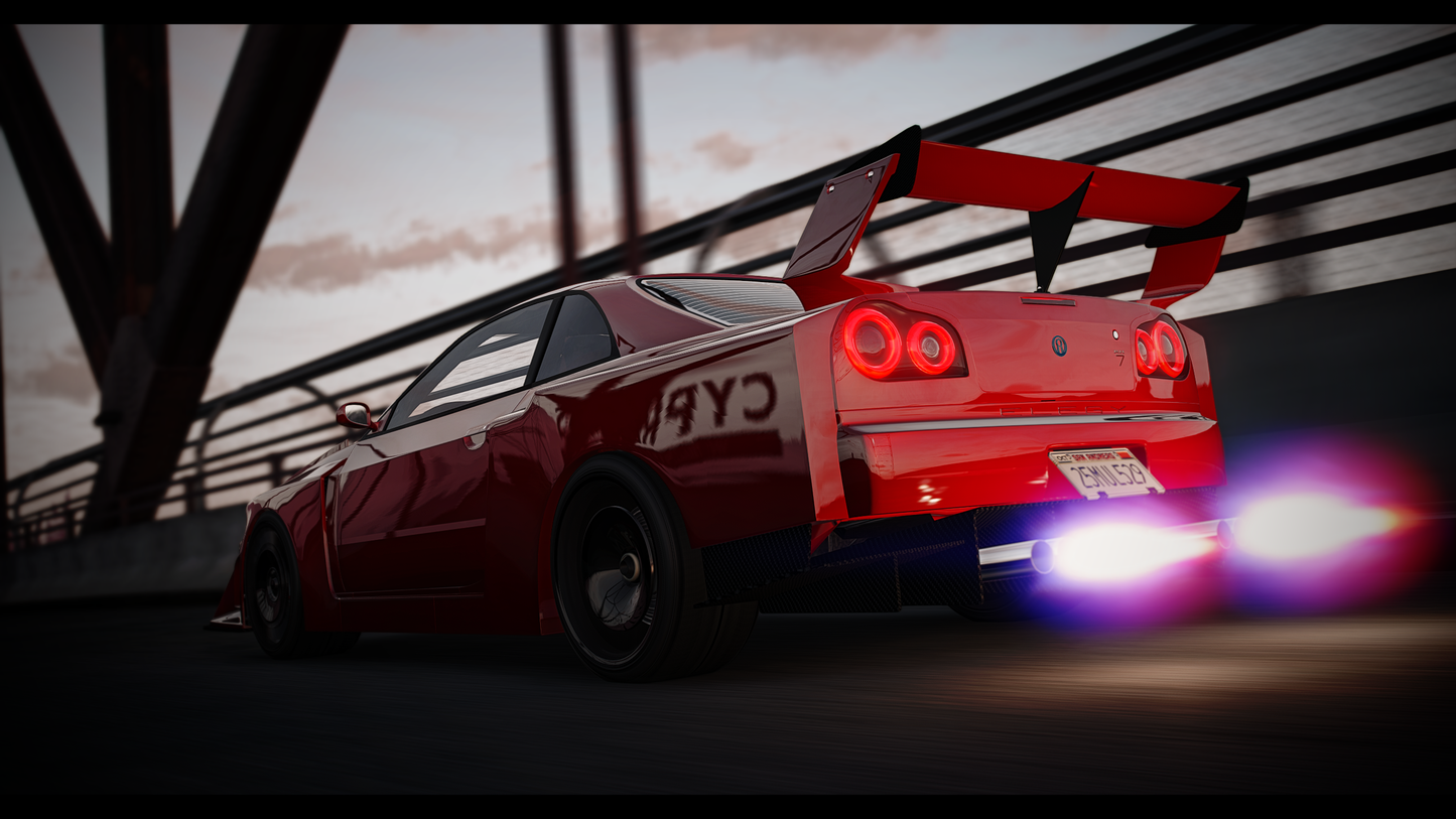 Annis Elegy RH7 CTX EVO | Addon Sound | 83 Tuning Parts | Livery Map | Scratch Made