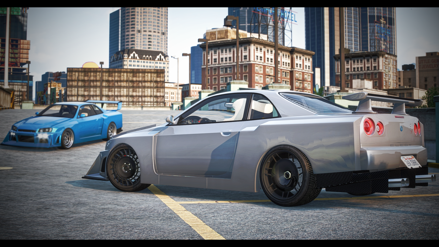 Annis Elegy RH7 CTX EVO | Addon Sound | 83 Tuning Parts | Livery Map | Scratch Made