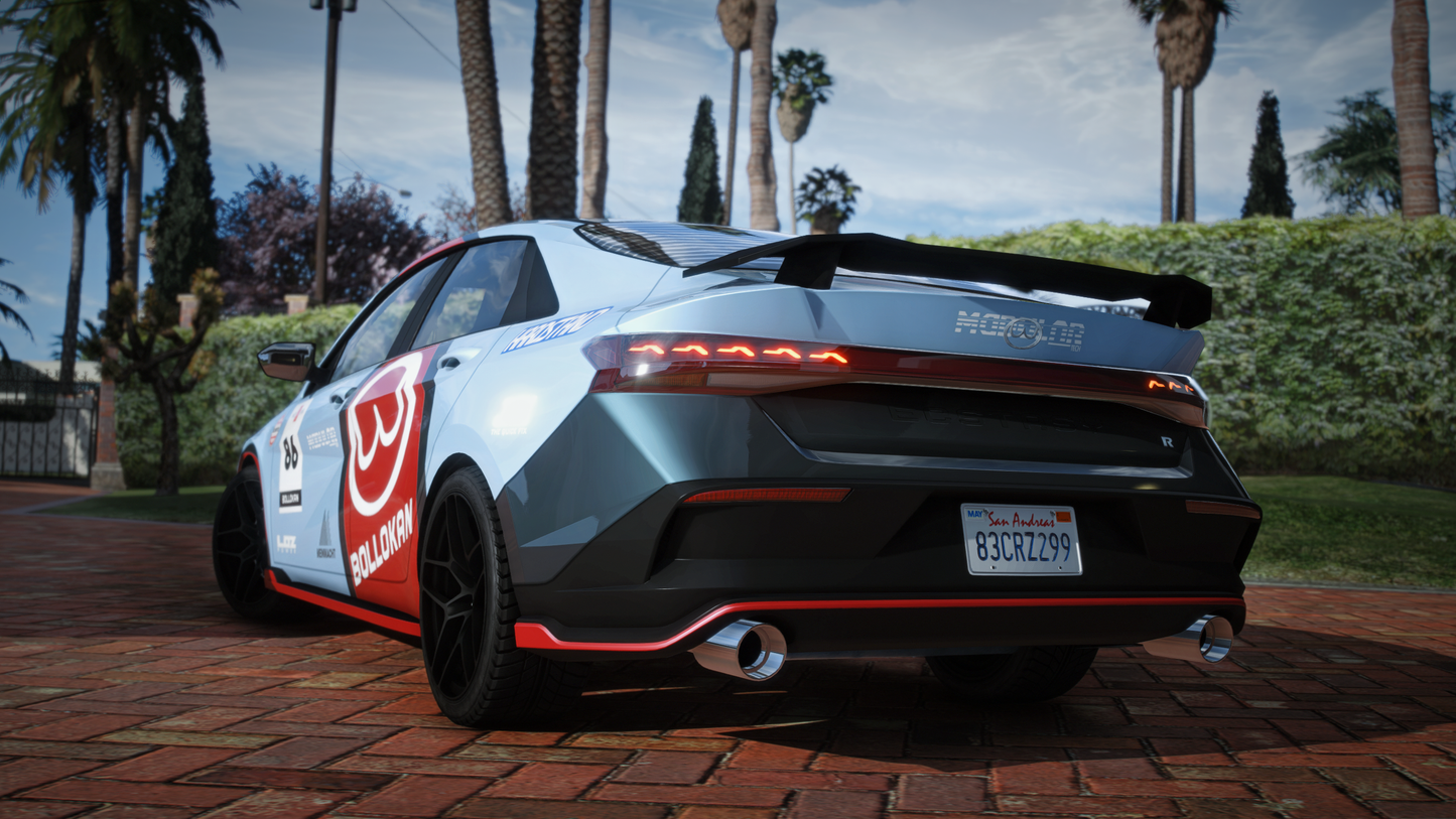 Bollokan Ecstasy R Pack | 55 Tuning Parts | Liveries | Scratch Made