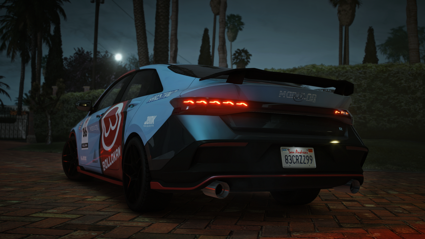 Bollokan Ecstasy R Pack | 55 Tuning Parts | Liveries | Scratch Made