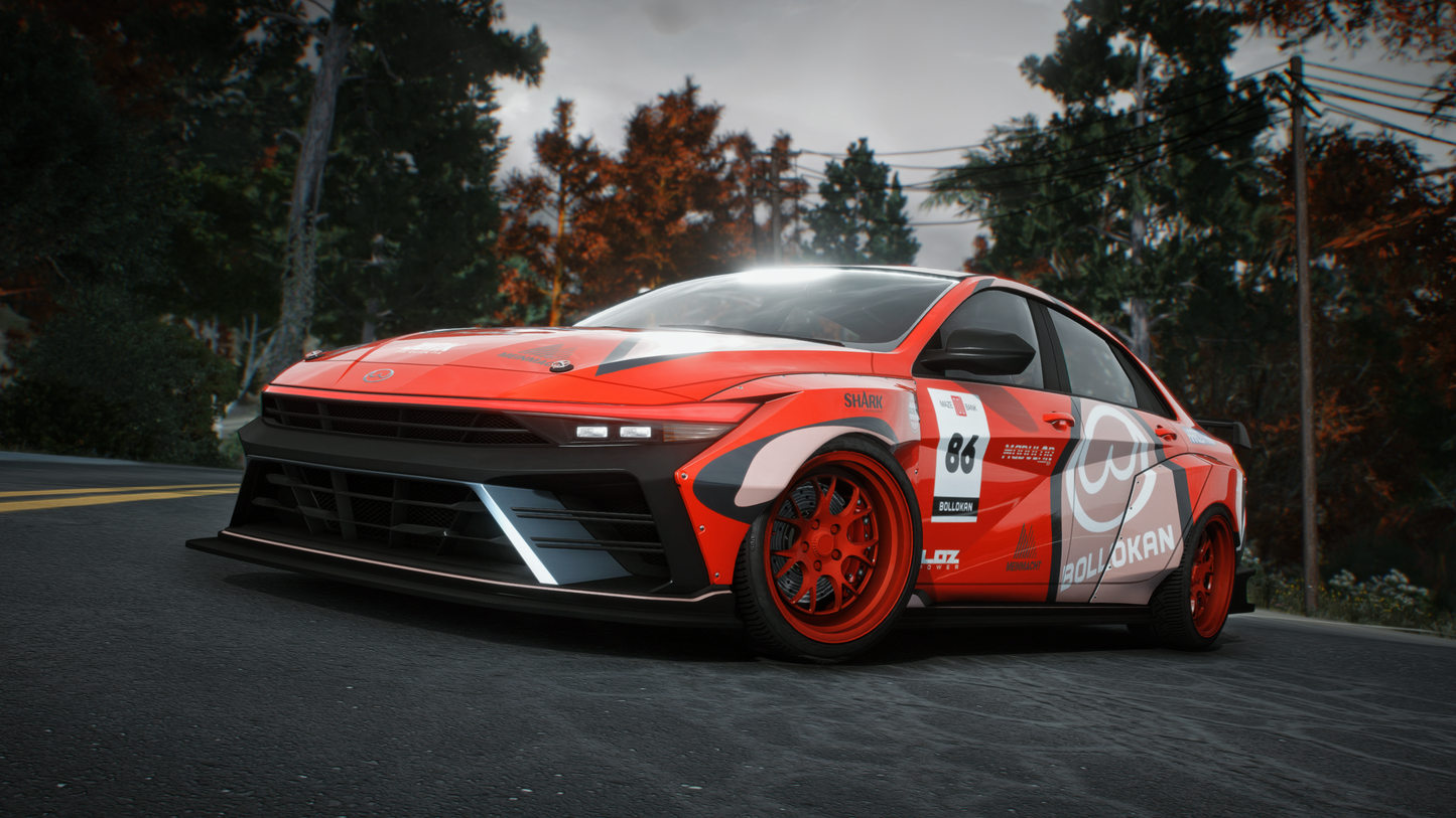 Bollokan Ecstasy R Pack | 55 Tuning Parts | Liveries | Scratch Made