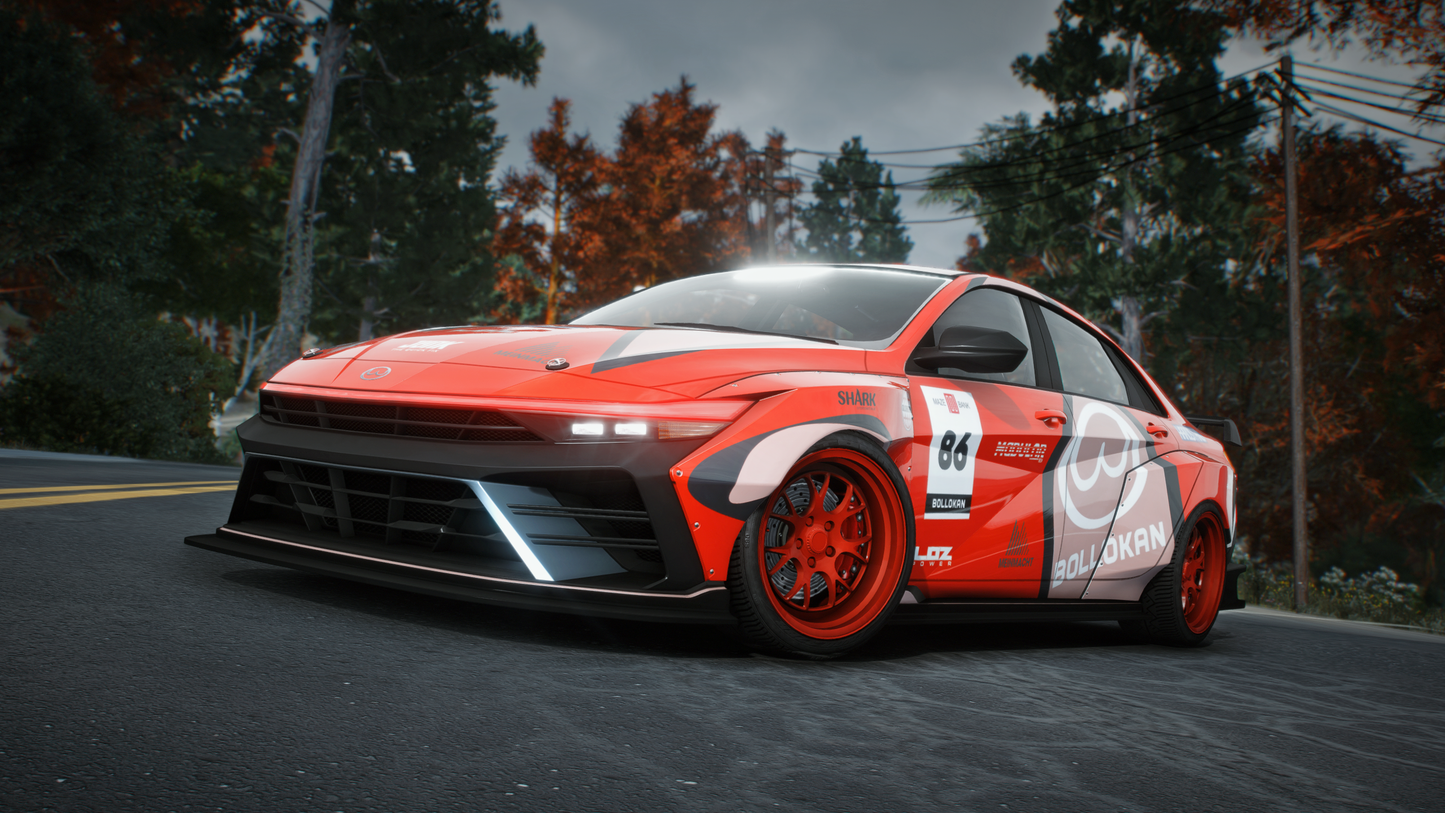 Bollokan Ecstasy R Pack | 55 Tuning Parts | Liveries | Scratch Made