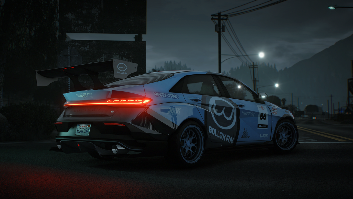 Bollokan Ecstasy R Pack | 55 Tuning Parts | Liveries | Scratch Made