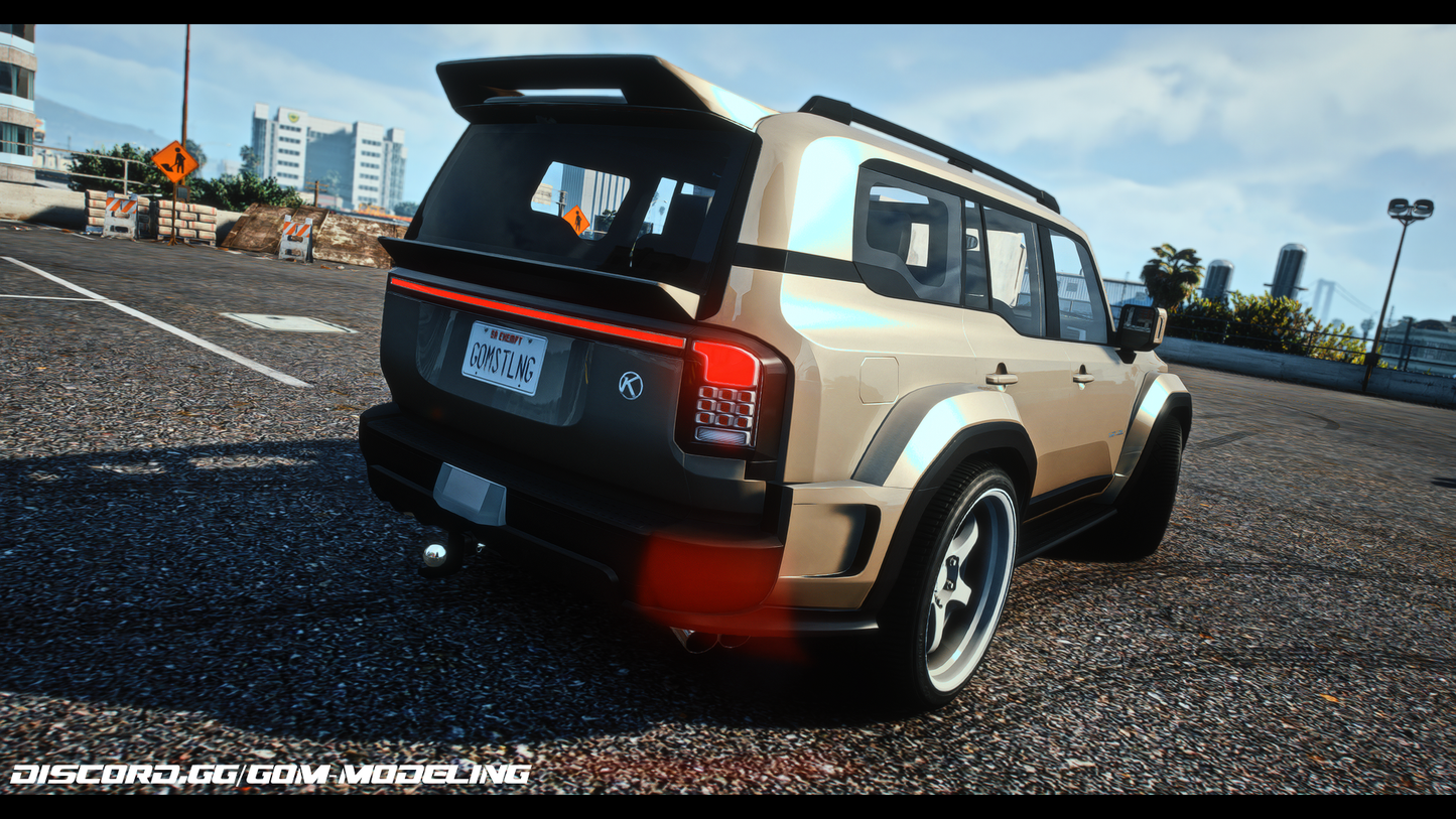Karin Overland SWB CTX | 50 Tuning Parts | Livery Map | Scratch Made