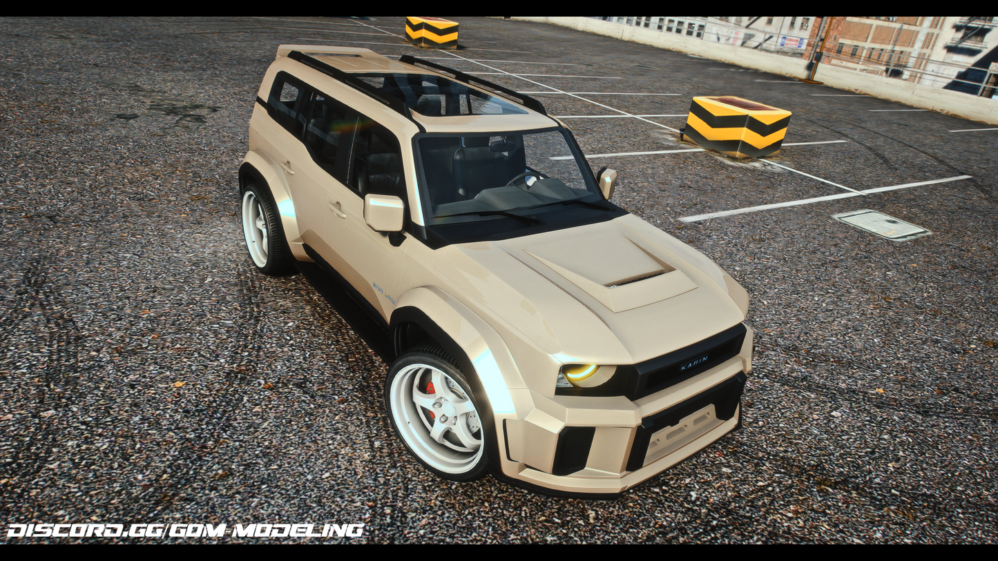 Karin Overland SWB CTX | 50 Tuning Parts | Livery Map | Scratch Made