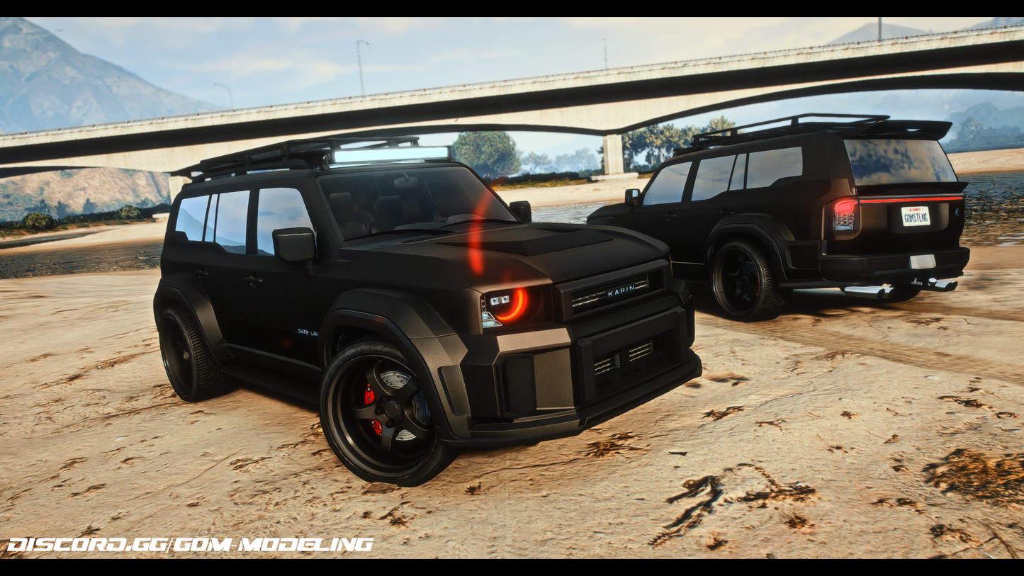 Karin Overland SWB CTX | 50 Tuning Parts | Livery Map | Scratch Made