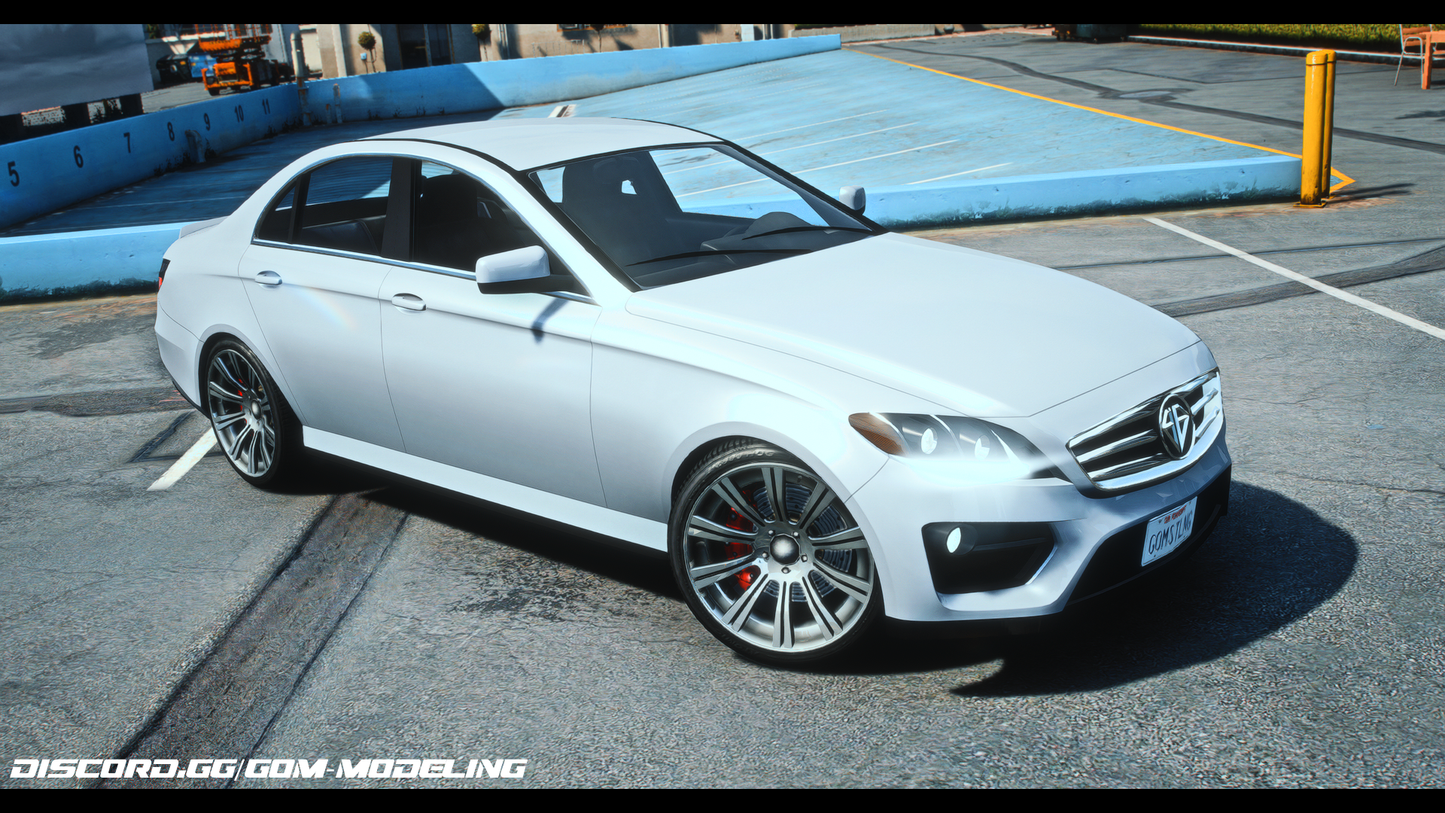 Benefactor Streiter Sedan | Addon Sound | Livery Map | Scratch Made