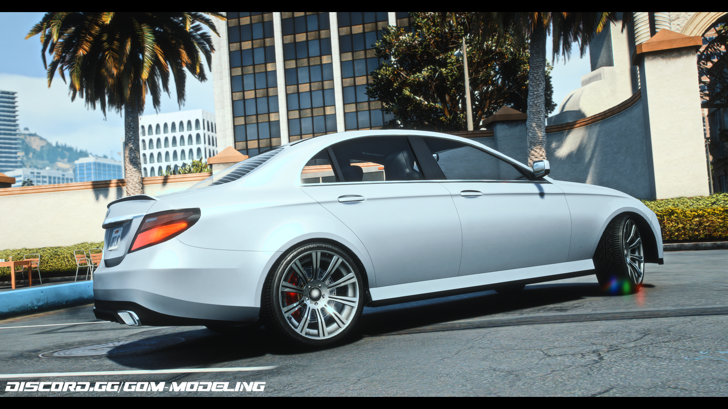 Benefactor Streiter Sedan | Addon Sound | Livery Map | Scratch Made