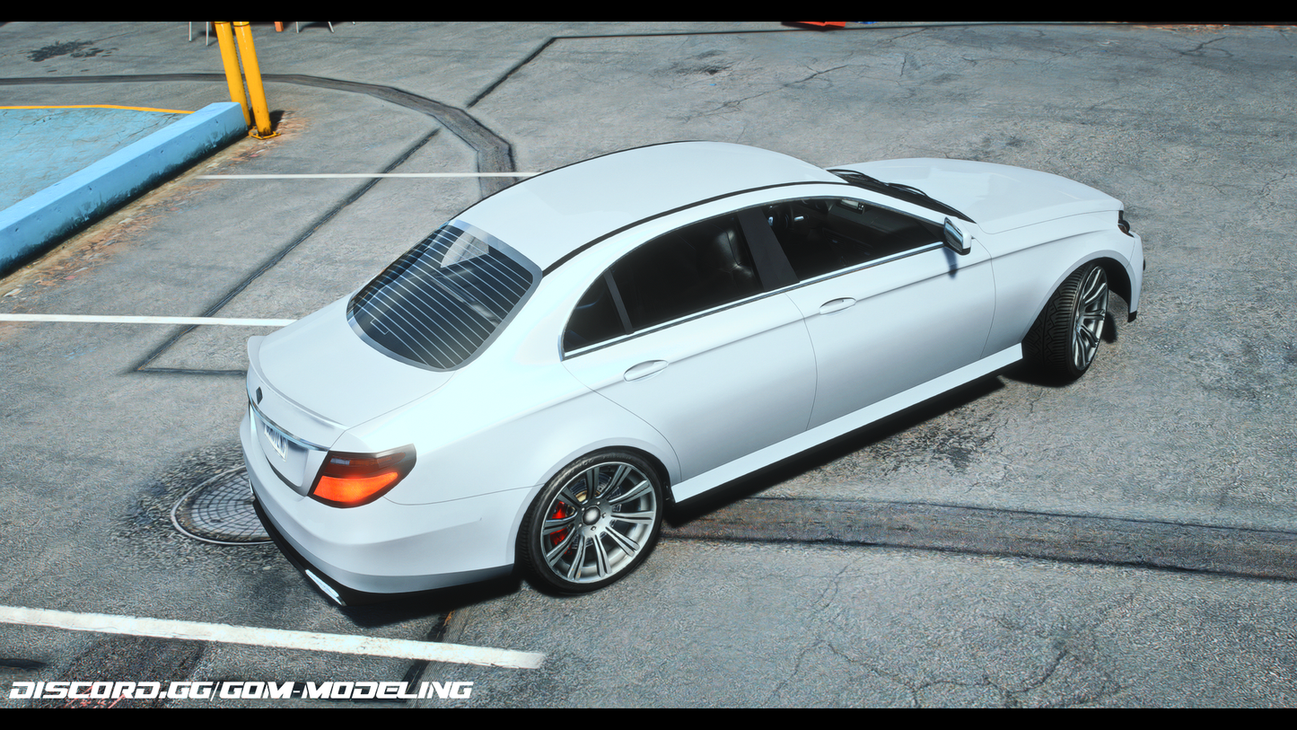 Benefactor Streiter Sedan | Addon Sound | Livery Map | Scratch Made