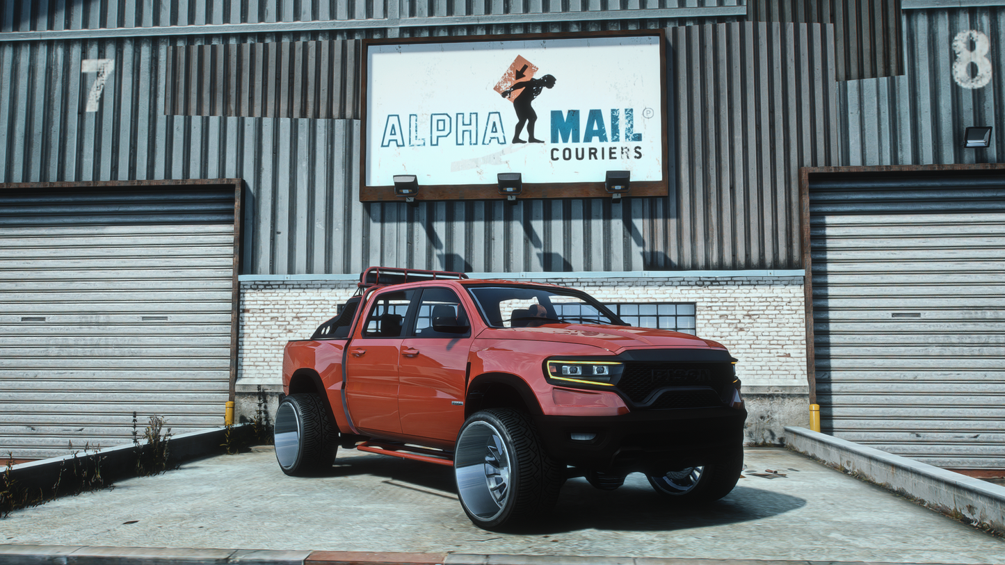 Lifted Truck "RAMPAGE" Pack 1 | 12 Vehicles | 511 Tuning Parts | Liveries | Scratch Made