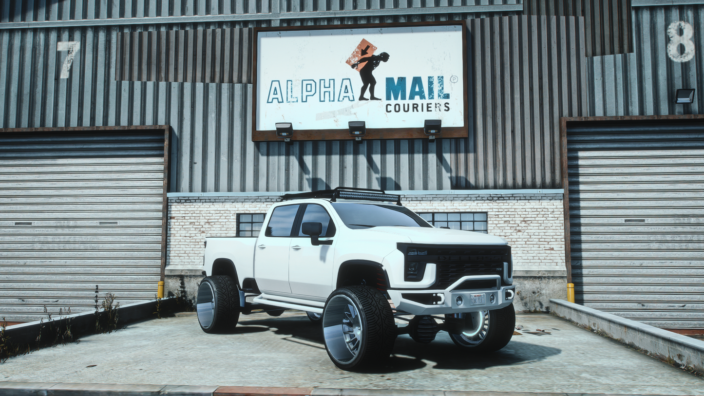 Lifted Truck "RAMPAGE" Pack 1 | 12 Vehicles | 511 Tuning Parts | Liveries | Scratch Made