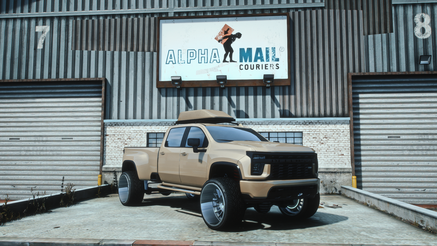 Lifted Truck "RAMPAGE" Pack 1 | 12 Vehicles | 511 Tuning Parts | Liveries | Scratch Made