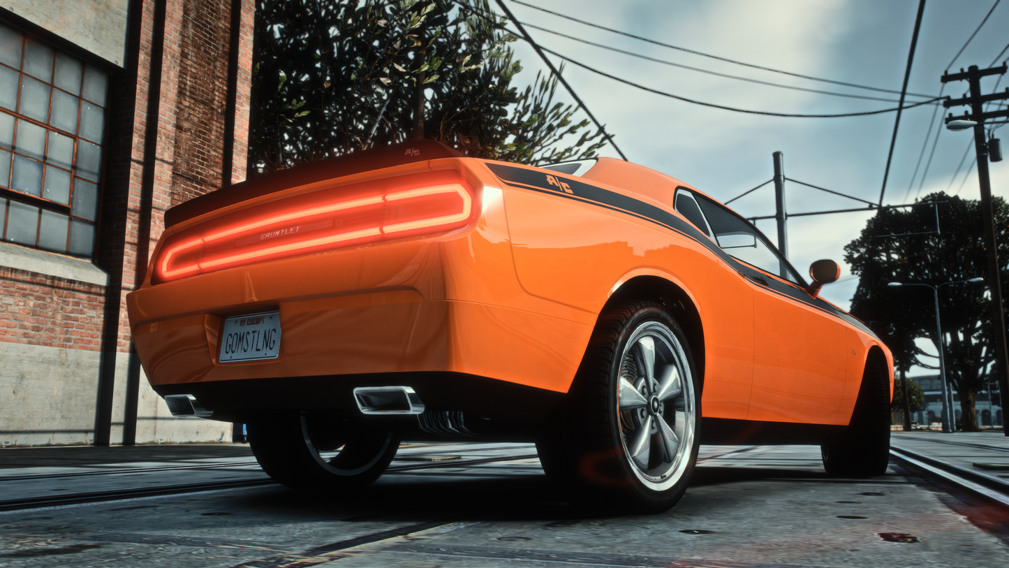 Bravado Gauntlet A/C | Addon Sound | 6 Seater | 72 Tuning Parts | Liveries | Scratch Made