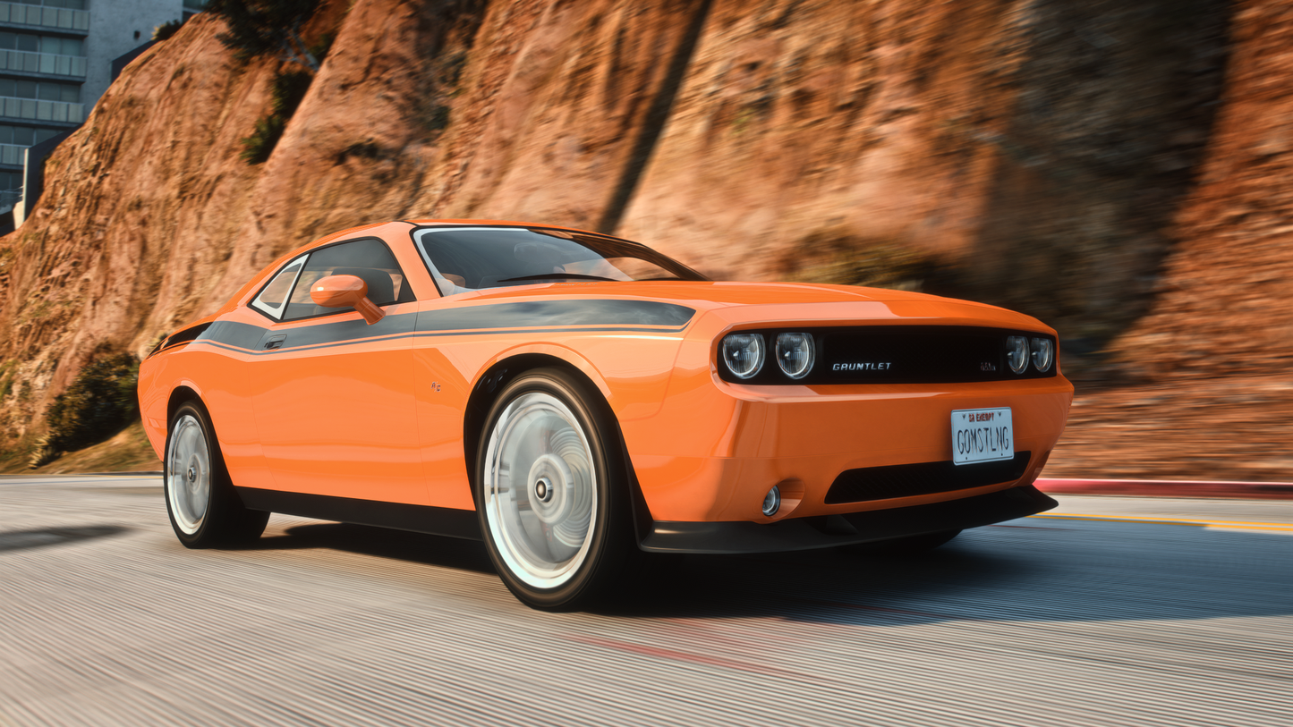 Bravado Gauntlet A/C | Addon Sound | 6 Seater | 72 Tuning Parts | Liveries | Scratch Made