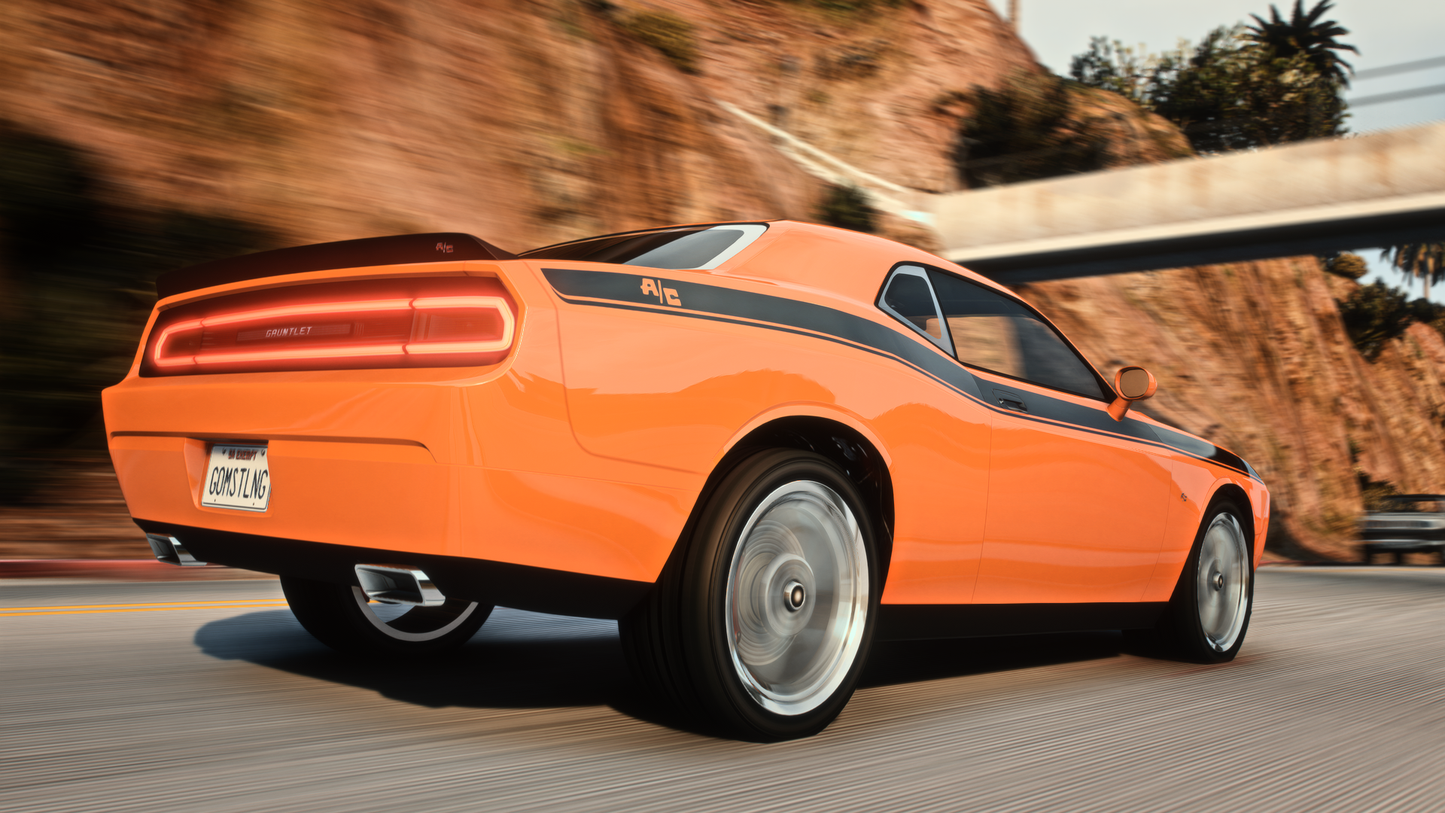 Bravado Gauntlet A/C | Addon Sound | 6 Seater | 72 Tuning Parts | Liveries | Scratch Made