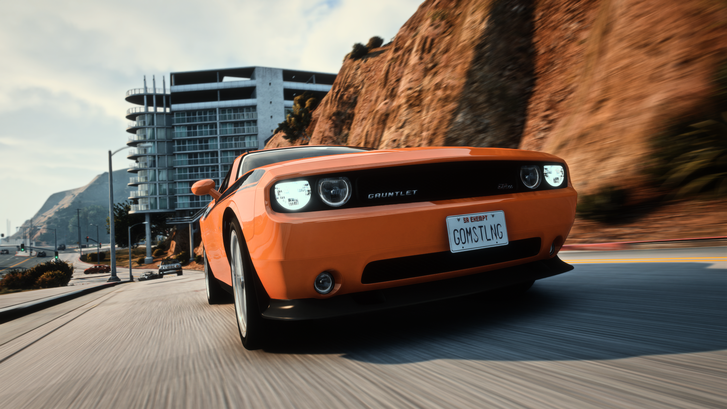 Bravado Gauntlet A/C | Addon Sound | 6 Seater | 72 Tuning Parts | Liveries | Scratch Made