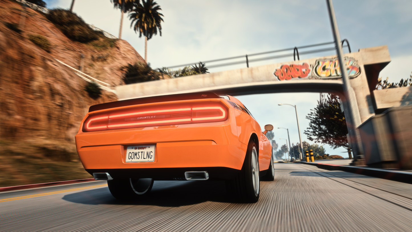 Bravado Gauntlet A/C | Addon Sound | 6 Seater | 72 Tuning Parts | Liveries | Scratch Made