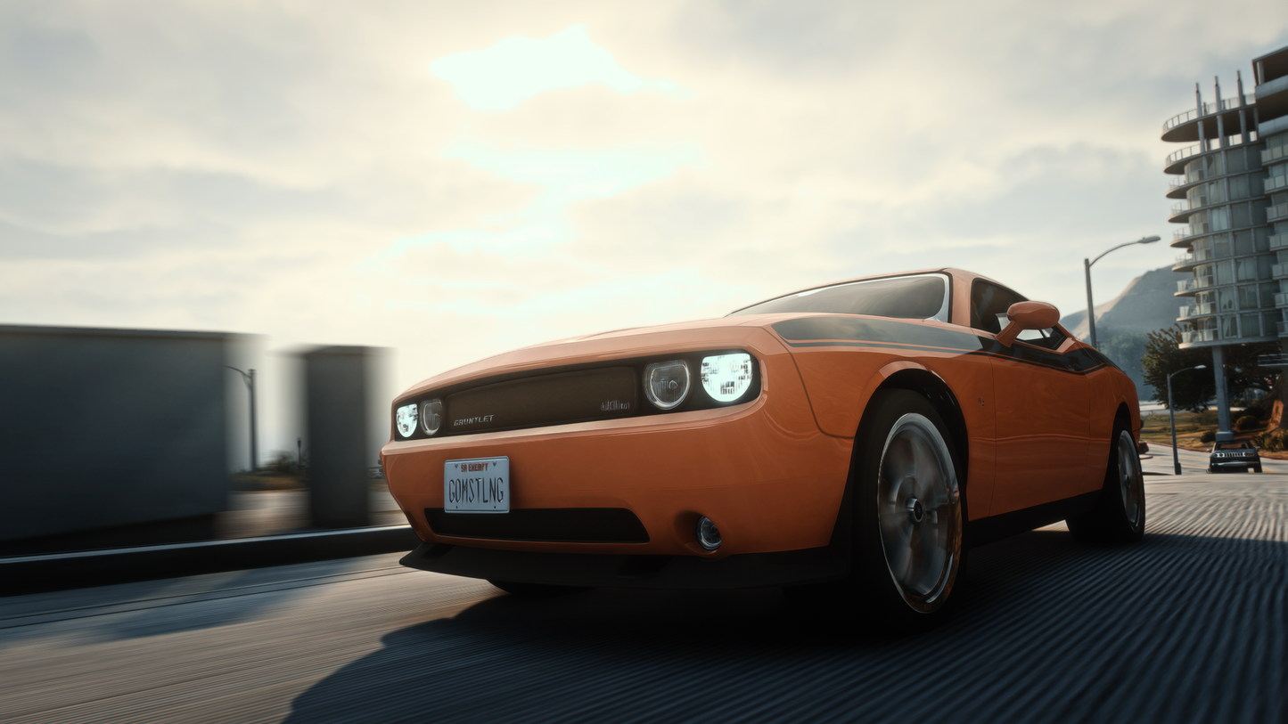 Bravado Gauntlet A/C | Addon Sound | 6 Seater | 72 Tuning Parts | Liveries | Scratch Made