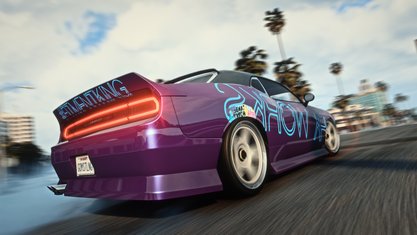 Bravado Gauntlet A/C | Addon Sound | 6 Seater | 72 Tuning Parts | Liveries | Scratch Made