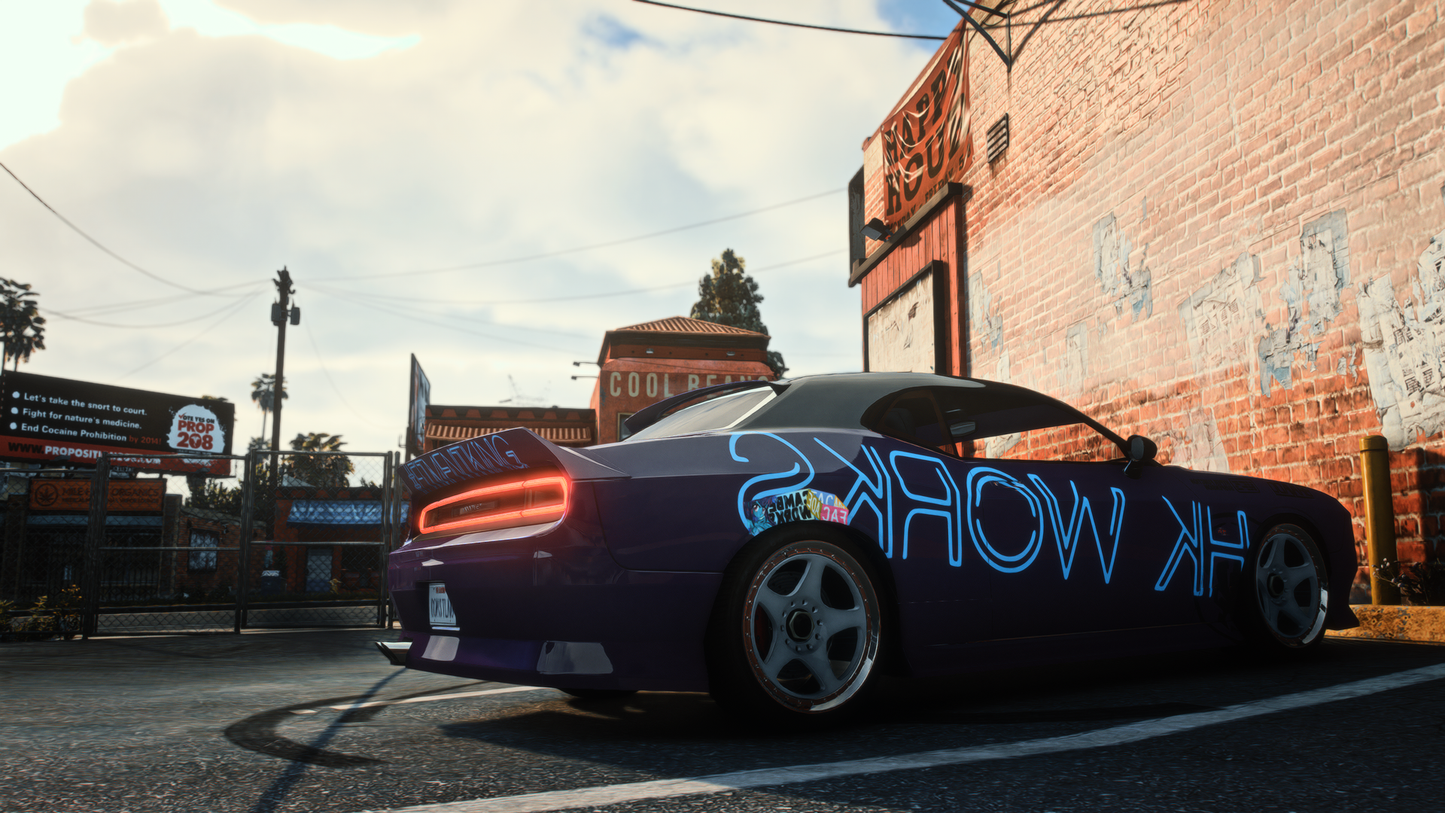 Bravado Gauntlet A/C | Addon Sound | 6 Seater | 72 Tuning Parts | Liveries | Scratch Made