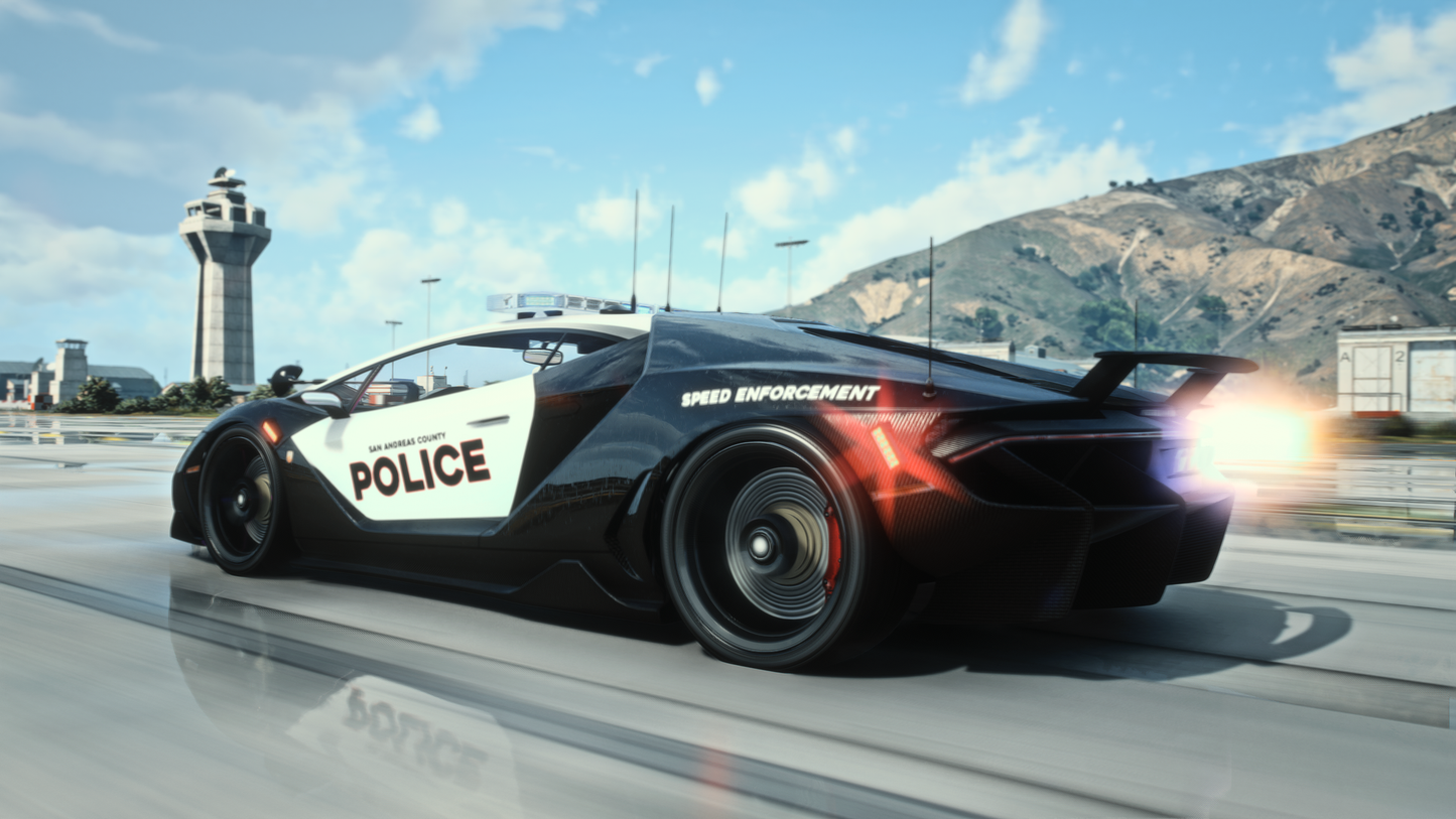 Pegassi Centenfero LEO "Speed Enforcement Police" | Addon Sound | 31 Tuning Parts | Liveries | Scratch Made