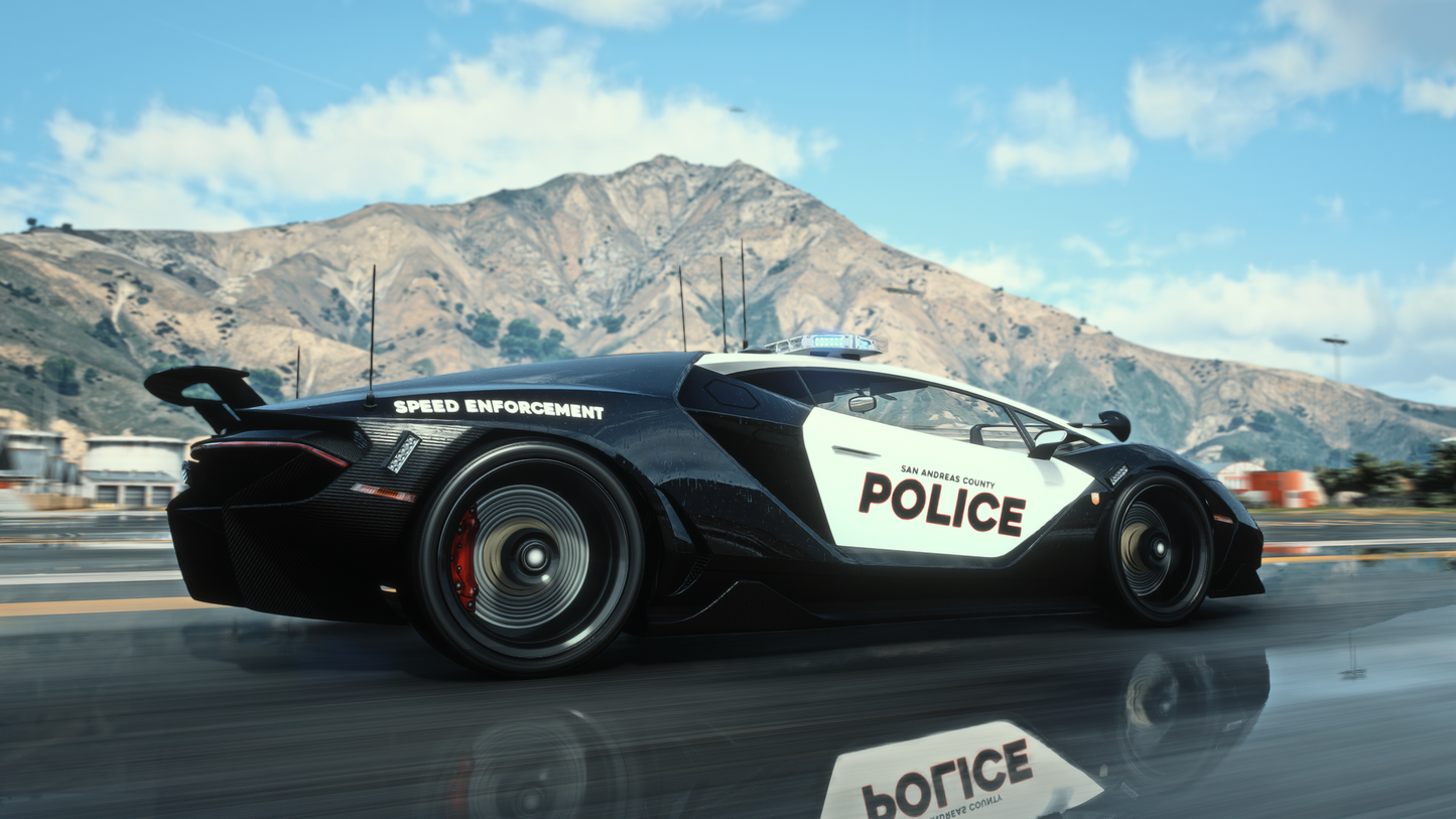 Pegassi Centenfero LEO "Speed Enforcement Police" | Addon Sound | 31 Tuning Parts | Liveries | Scratch Made