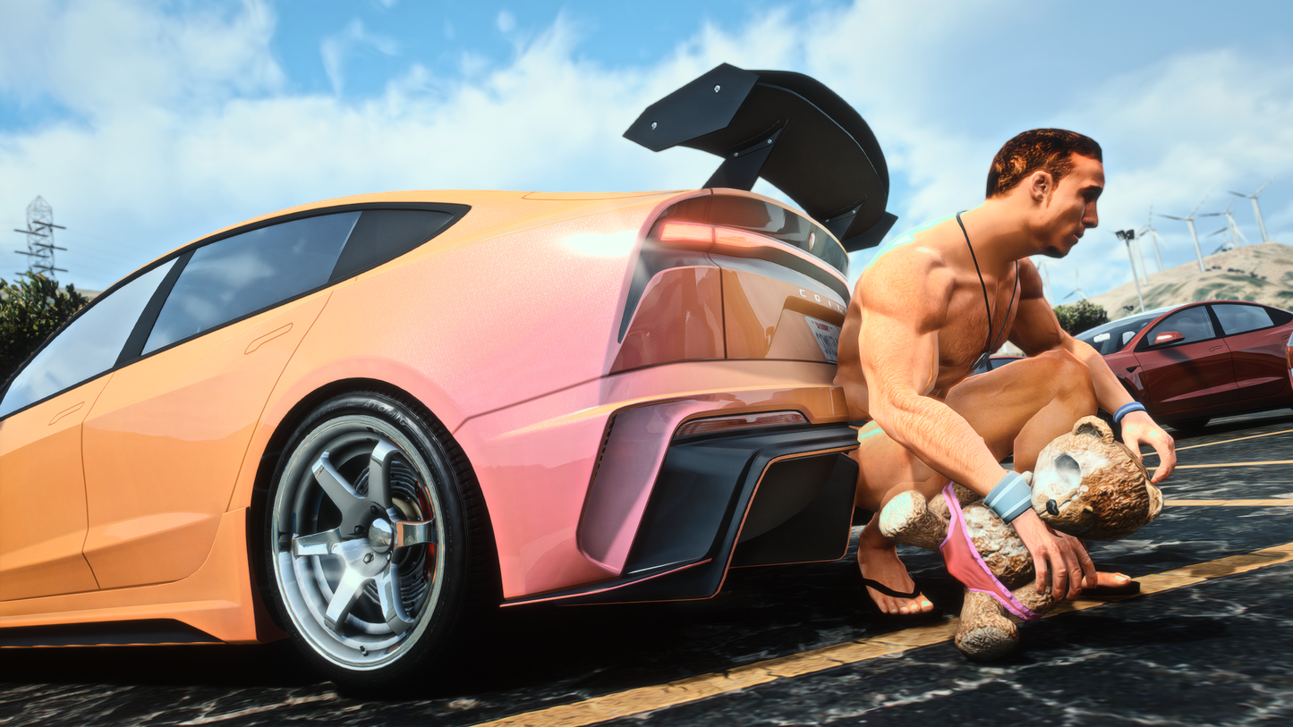 Coil Electron Pack | 25 Tuning Parts | Addon Sound | V8 Engine Swap | Liveries | Scratch Made