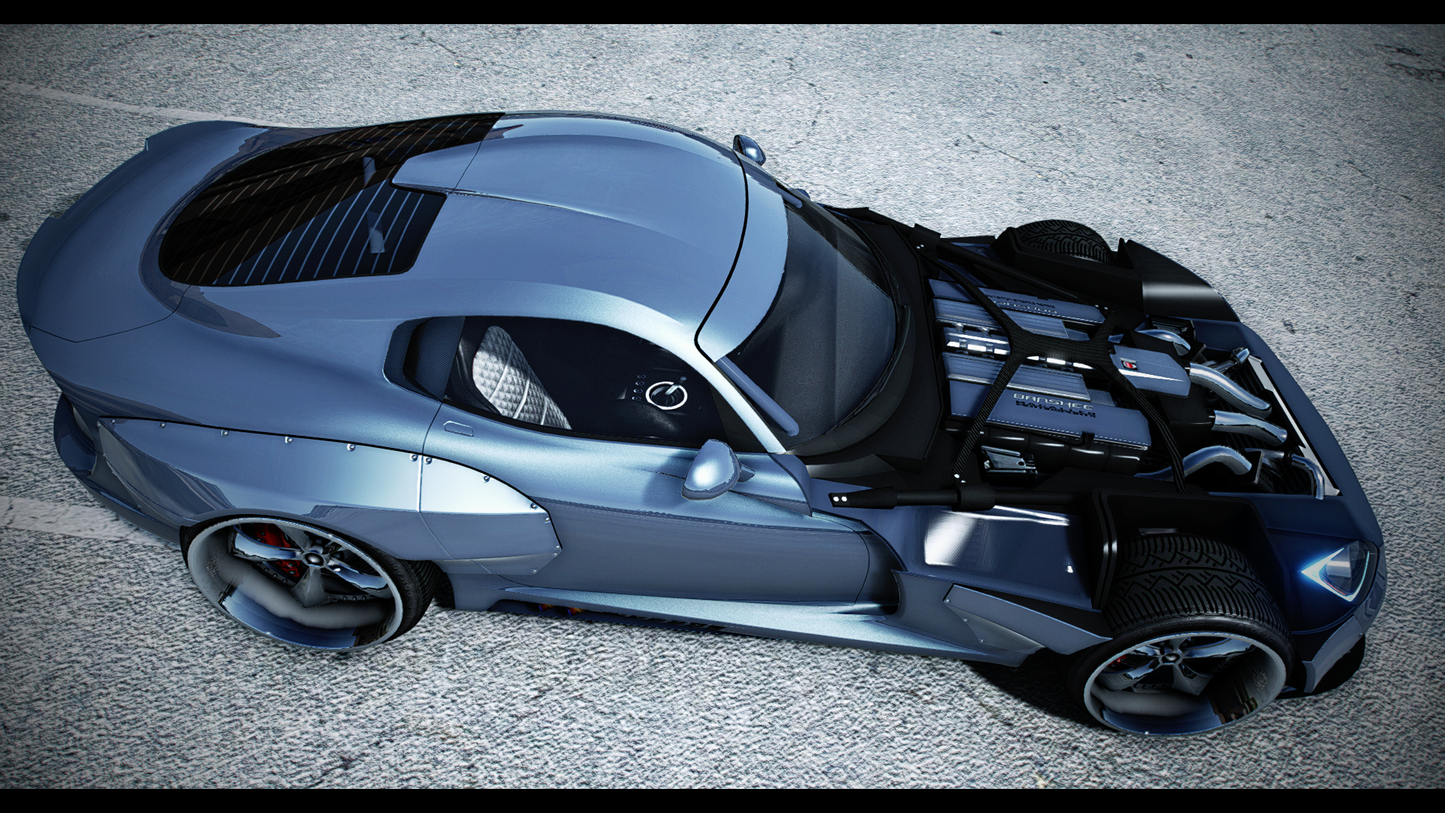 Bravado Banshee GTS CTX | Addon Sound | 66 Tuning Parts | Livery Map | Vanilla Edit