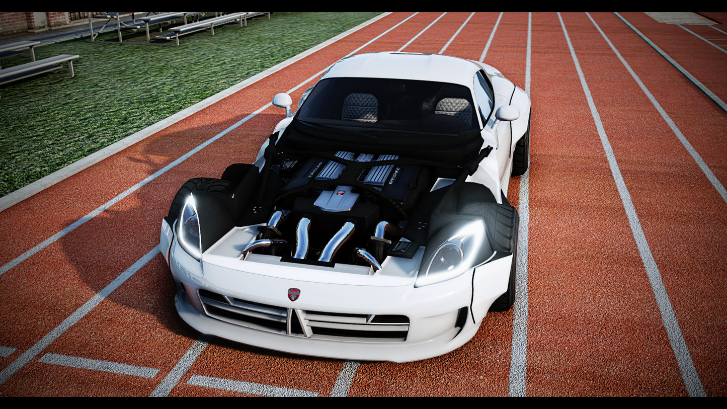 Bravado Banshee GTS CTX | Addon Sound | 66 Tuning Parts | Livery Map | Vanilla Edit
