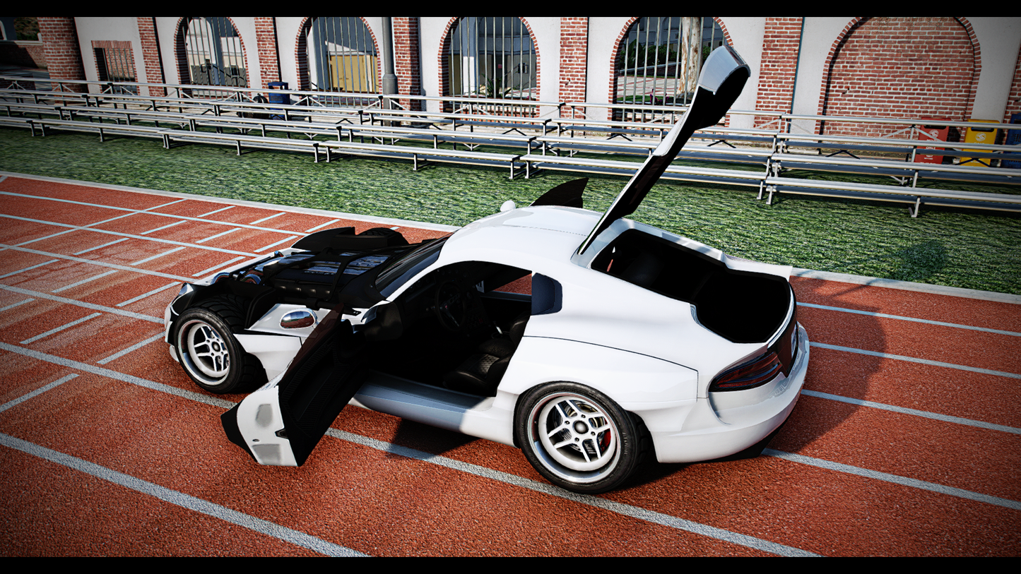 Bravado Banshee GTS CTX | Addon Sound | 66 Tuning Parts | Livery Map | Vanilla Edit