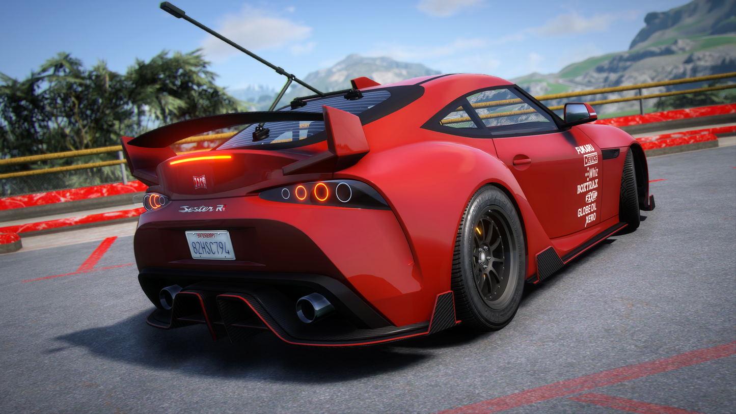Dinka Jester RR Street SPEC | Addon Sound | 220 Tuning Parts | Liveries | Vanilla Edit