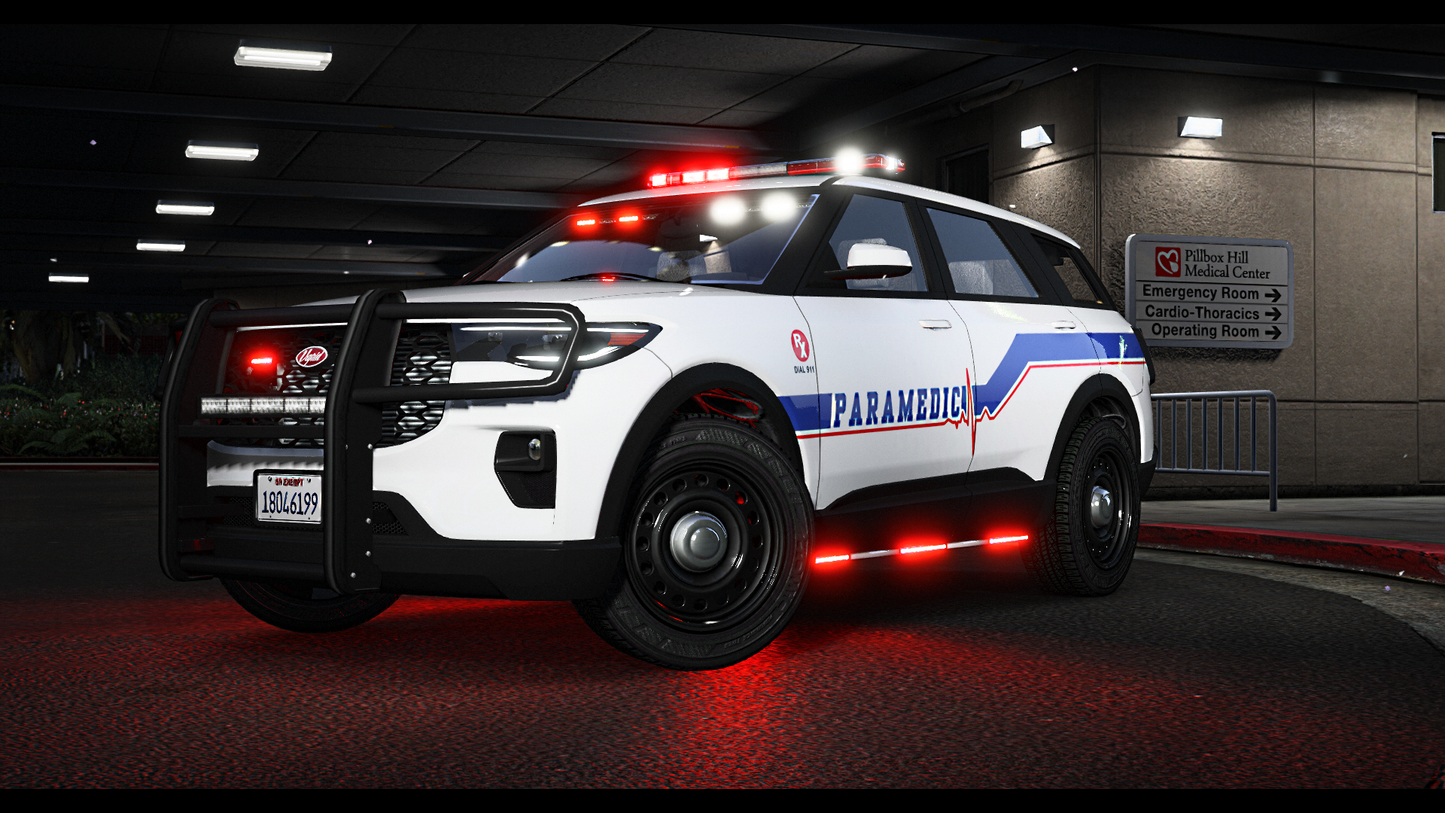 EMS Pack 1 | 10 Vehicles | Addon Sound | 94 Tuning Parts | Liveries | Scratch Made