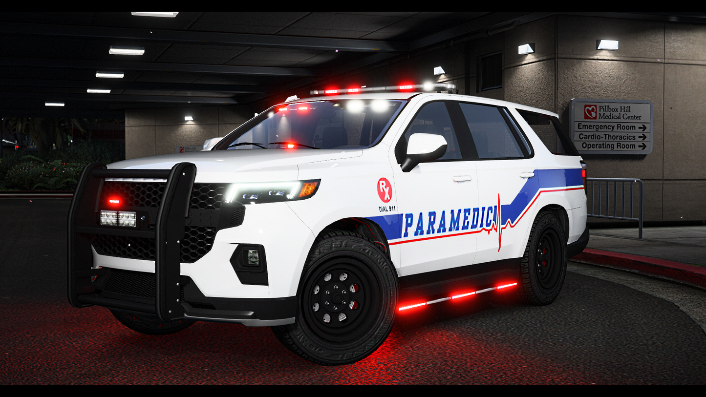 EMS Pack 1 | 10 Vehicles | Addon Sound | 94 Tuning Parts | Liveries | Scratch Made