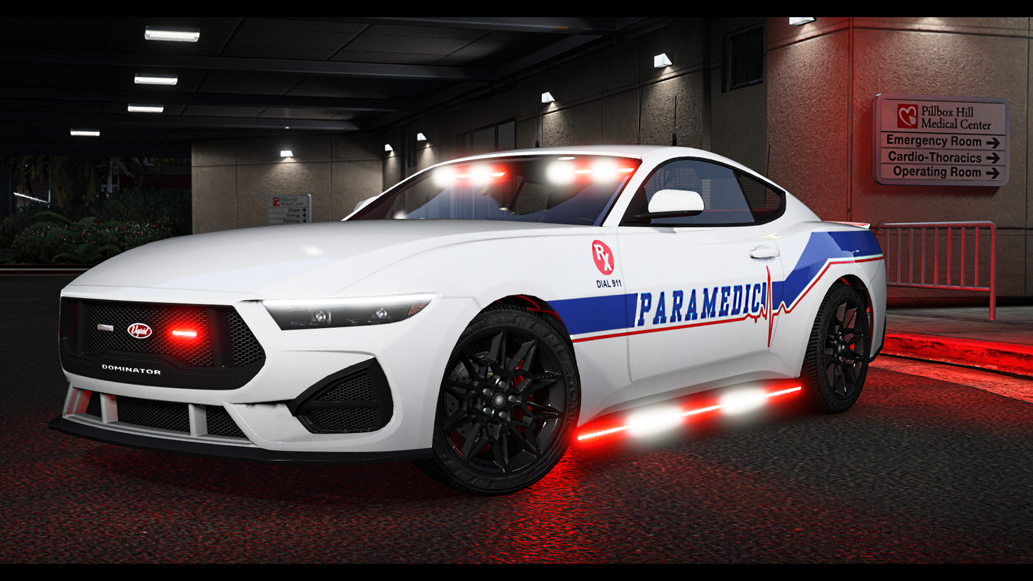 EMS Pack 1 | 10 Vehicles | Addon Sound | 94 Tuning Parts | Liveries | Scratch Made