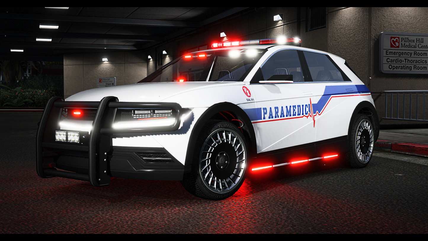 EMS Pack 1 | 10 Vehicles | Addon Sound | 94 Tuning Parts | Liveries | Scratch Made