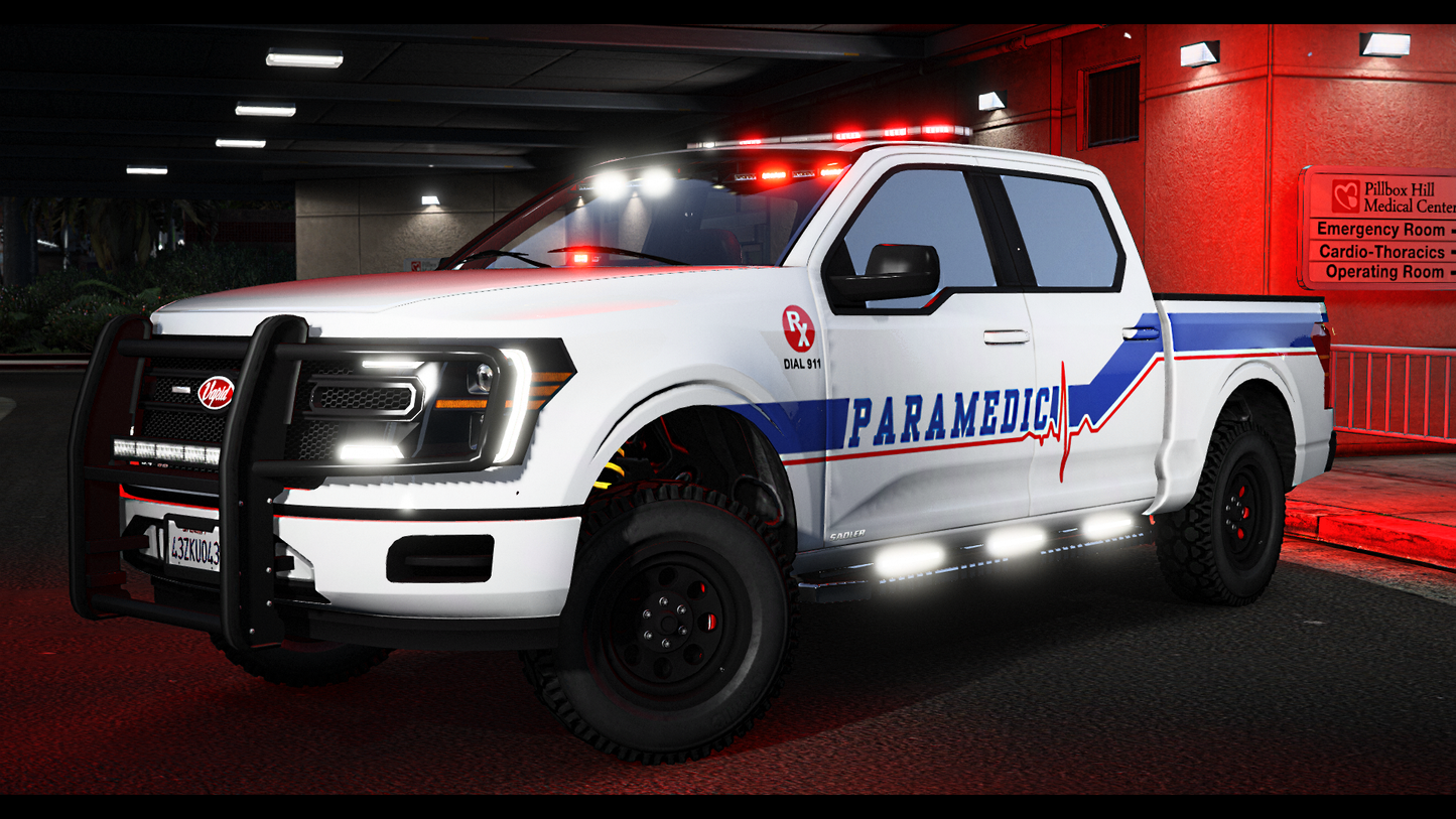 EMS Pack 1 | 10 Vehicles | Addon Sound | 94 Tuning Parts | Liveries | Scratch Made