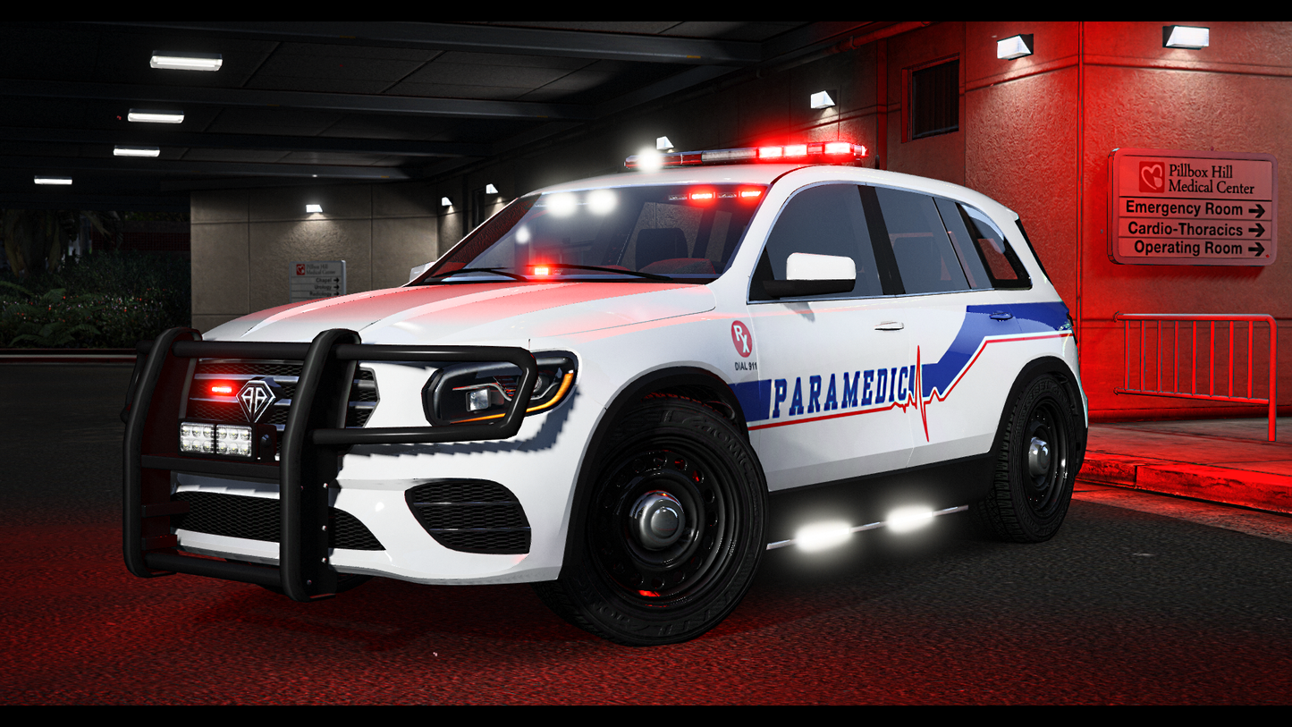 EMS Pack 1 | 10 Vehicles | Addon Sound | 94 Tuning Parts | Liveries | Scratch Made