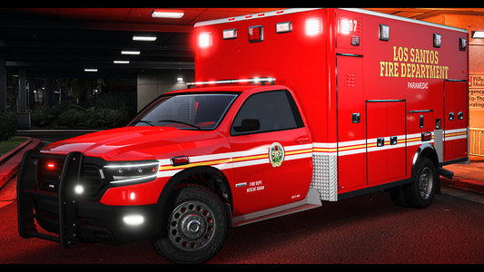 EMS Pack 1 | 10 Vehicles | Addon Sound | 94 Tuning Parts | Liveries | Scratch Made