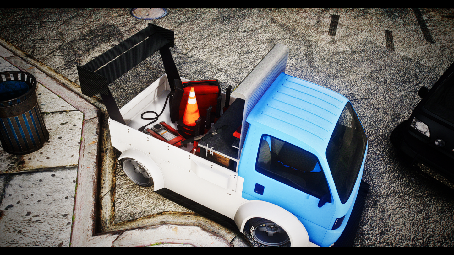 Dinka Cody Mechanic Truck Pack | 39 Tuning Parts | Livery Map | Scratch Made