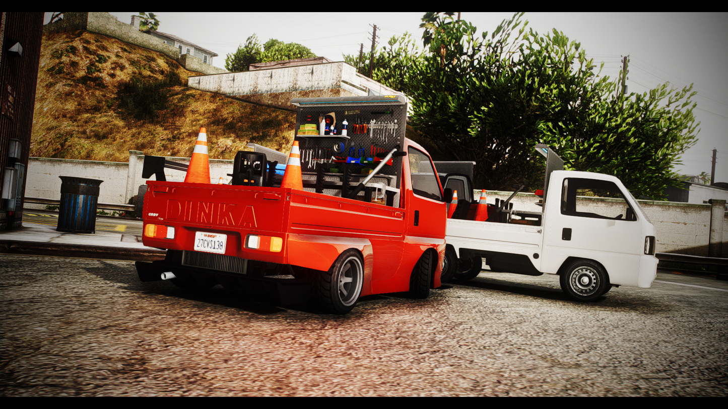 Dinka Cody Mechanic Truck Pack | 39 Tuning Parts | Livery Map | Scratch Made