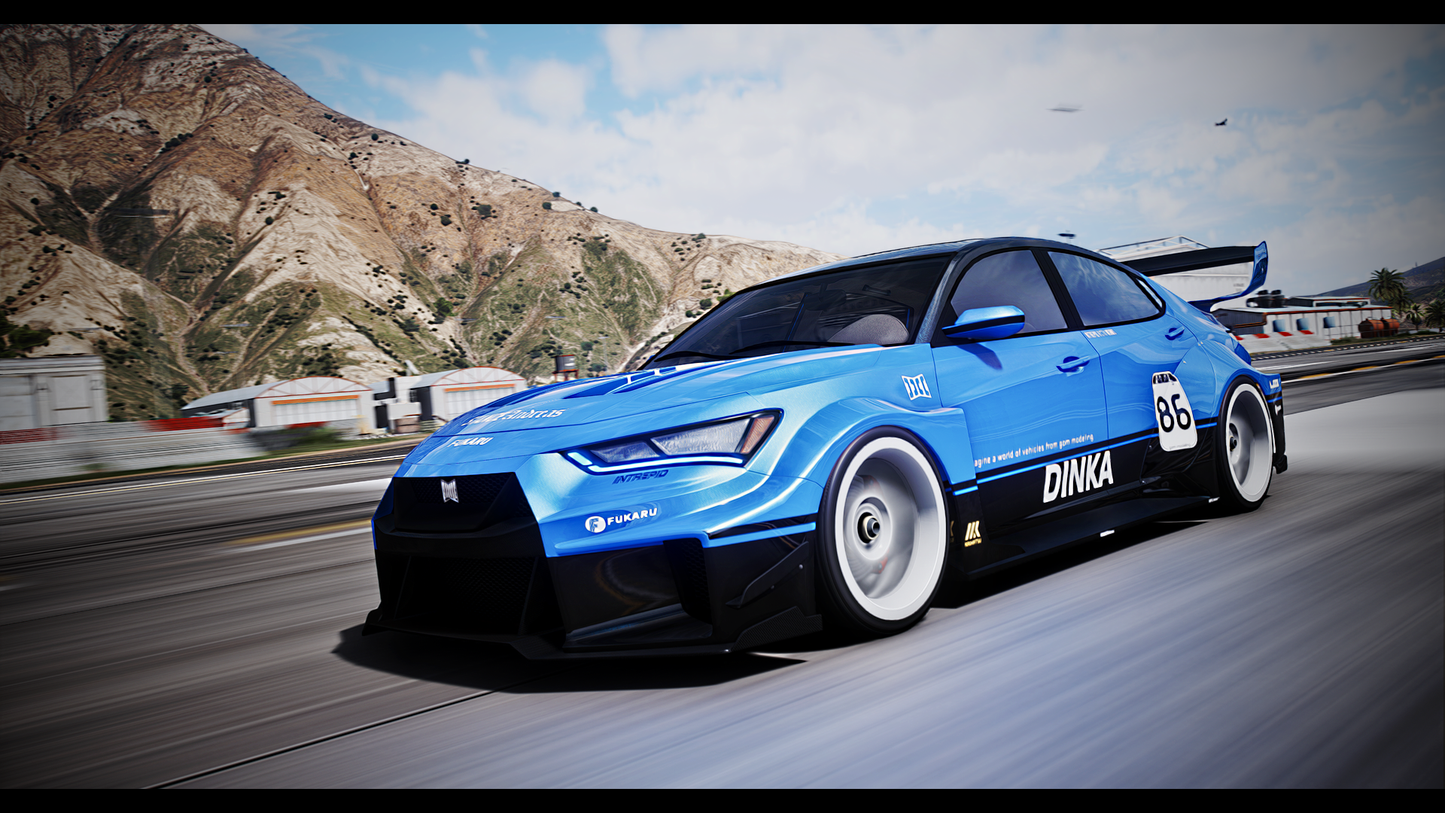 Dinka Intrepid R Pack | Addon Sound | 23 Tuning Parts | Liveries | Scratch Made