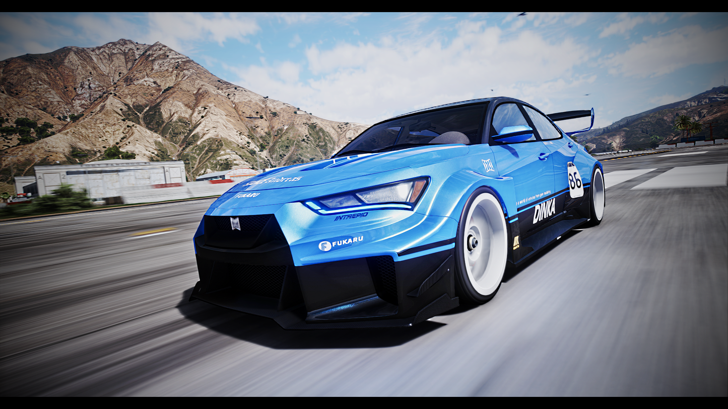 Dinka Intrepid R Pack | Addon Sound | 23 Tuning Parts | Liveries | Scratch Made