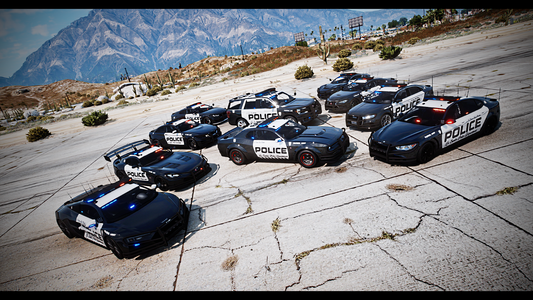 Police Pack 2.5 | 10 Vehicles | 1,450 Tuning Parts | Liveries | Vanilla Edit