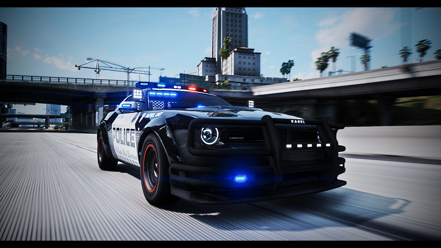 Police Pack 2.5 | 10 Vehicles | 1,450 Tuning Parts | Liveries | Vanilla Edit