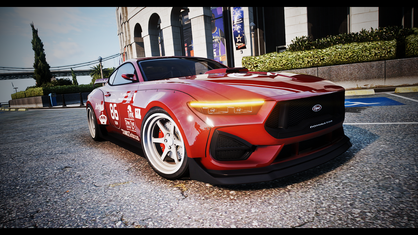 Vapid Dominator GT DCL MANDEM | Addon Sound | 143 Tuning Parts | Liveries | Scratch Made