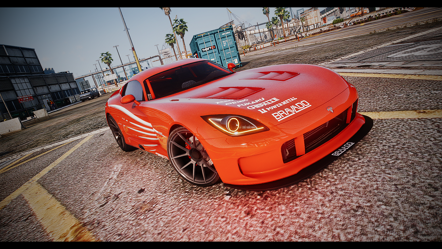 Bravado Banshee GTS Twin Turbo | Addon Sound | 84 Tuning Parts | Liveries | Vanilla Edit